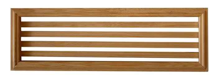 Kratka drewniana drzwiowa wentylacyjna 44x12